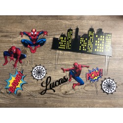 Mega spiderman paket topperjev